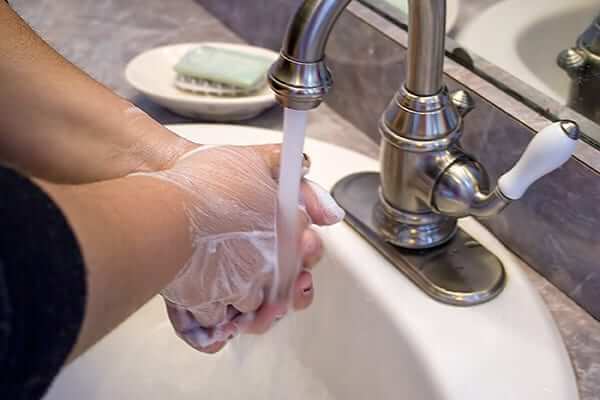 Washing Hands - Plumbing Repair Service in Philadelphia